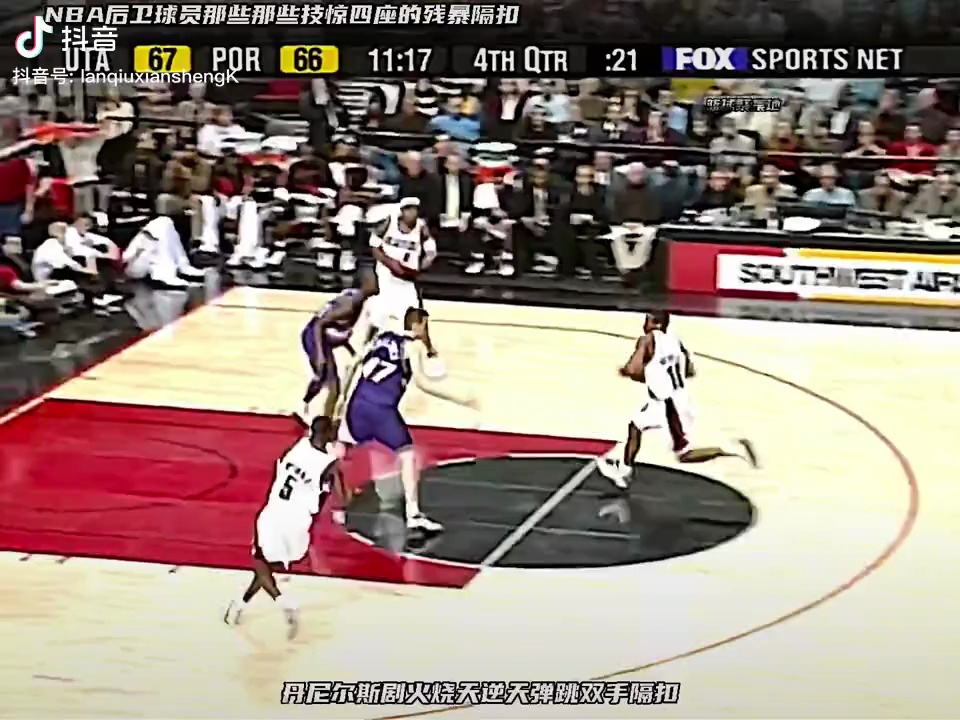 爆燃名场面！盖耶隔人补扣炸裂篮筐，单臂暴力美学的极致演绎